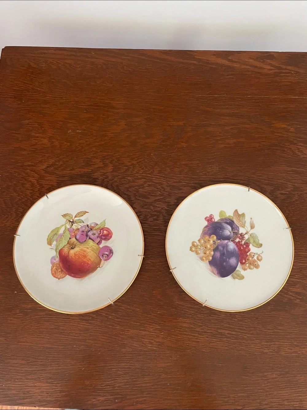 Fruit pattern collection German plates